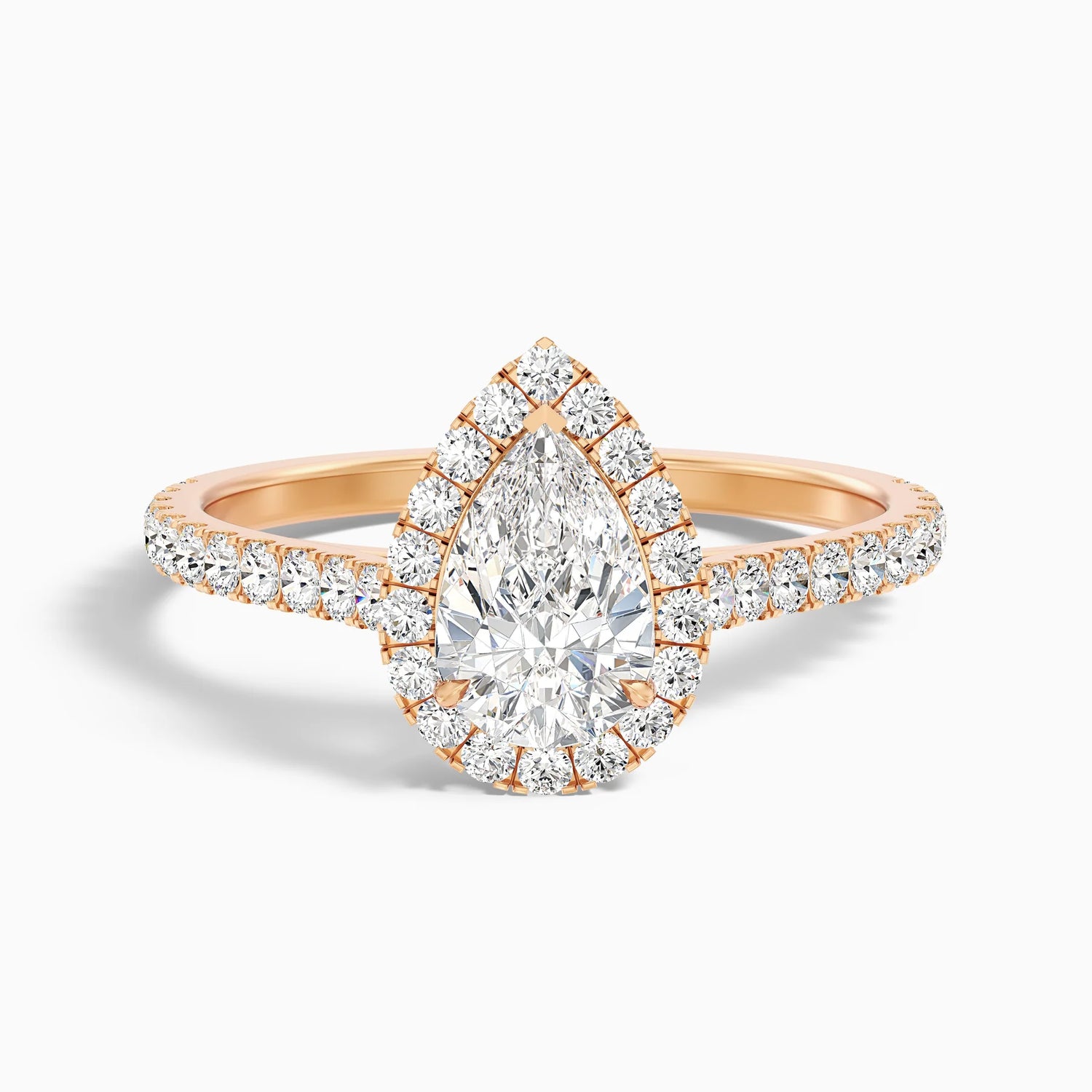 Pear Diamond Ring