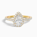 Pear Diamond  Ring