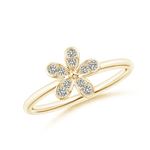 Daisy Diamond Ring