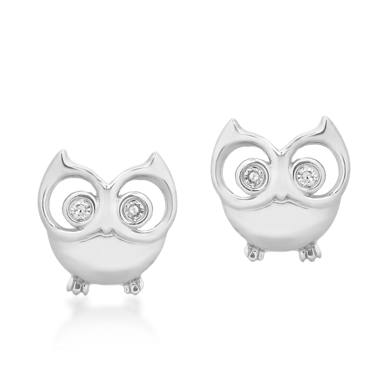Owl Diamond Kids earrings