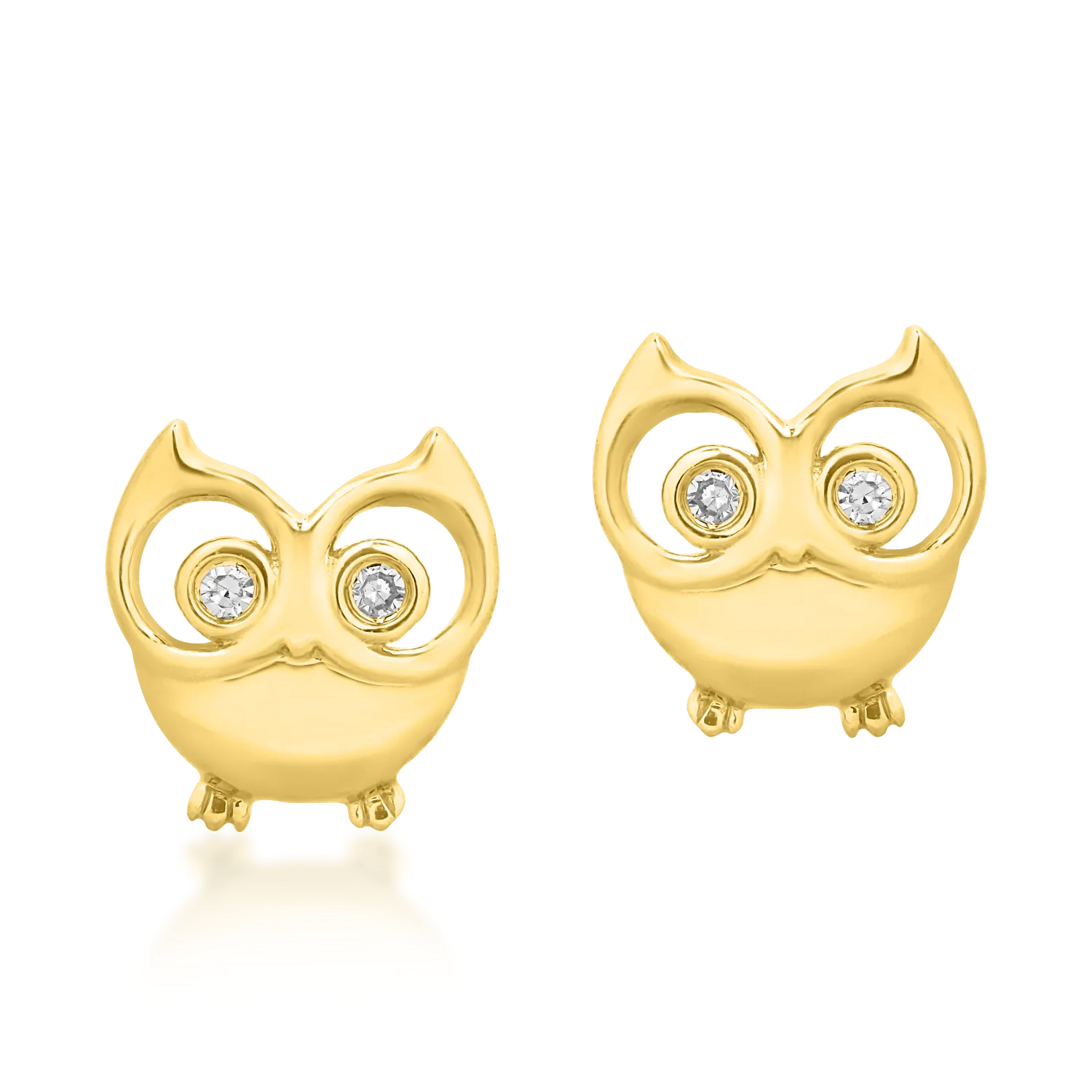 Owl Diamond Kids earrings