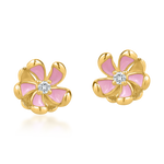 Flower Diamond Kids earrings