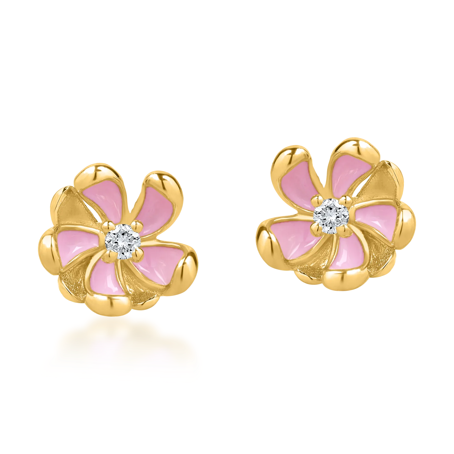Flower Diamond Kids earrings