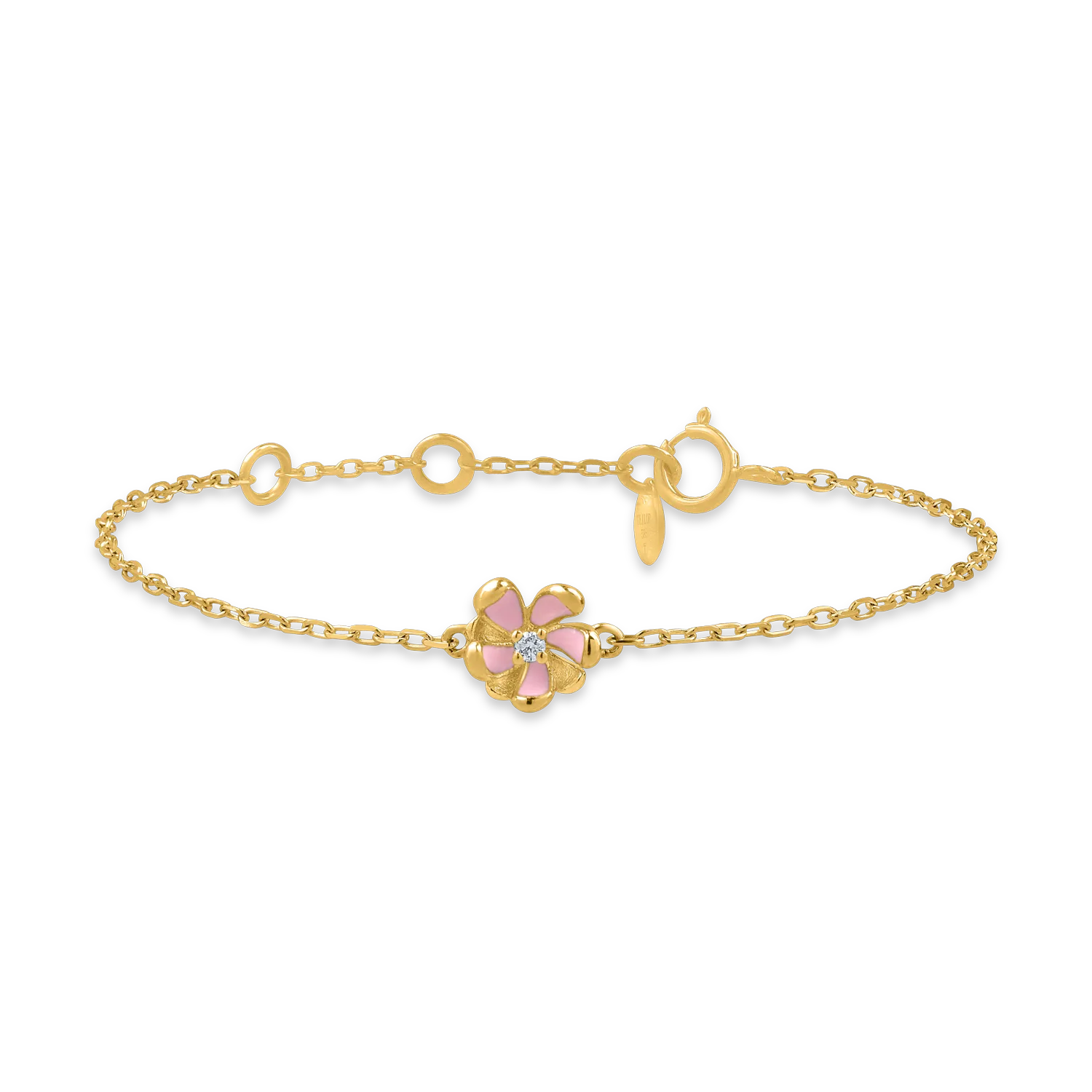 Flower Diamond Kids Bracelet