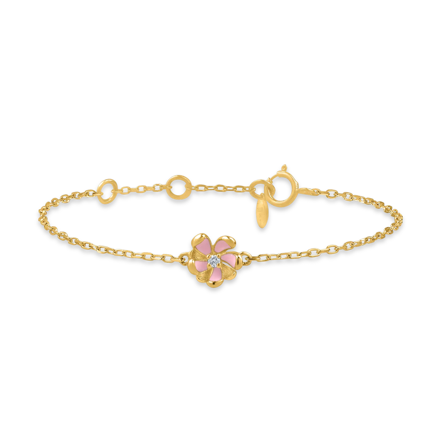 Flower Diamond Kids Bracelet