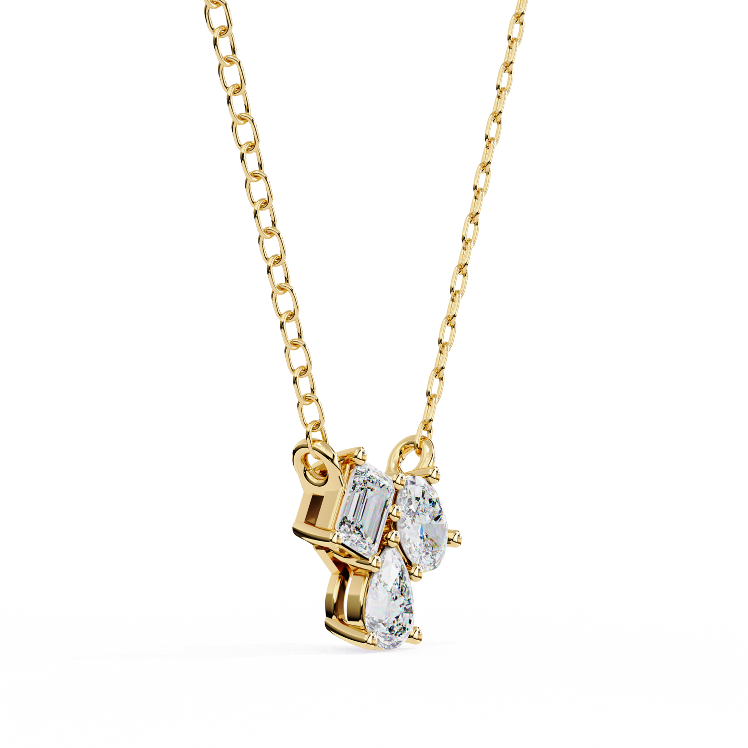 Trinity Brilliance Pendant (with Chain)