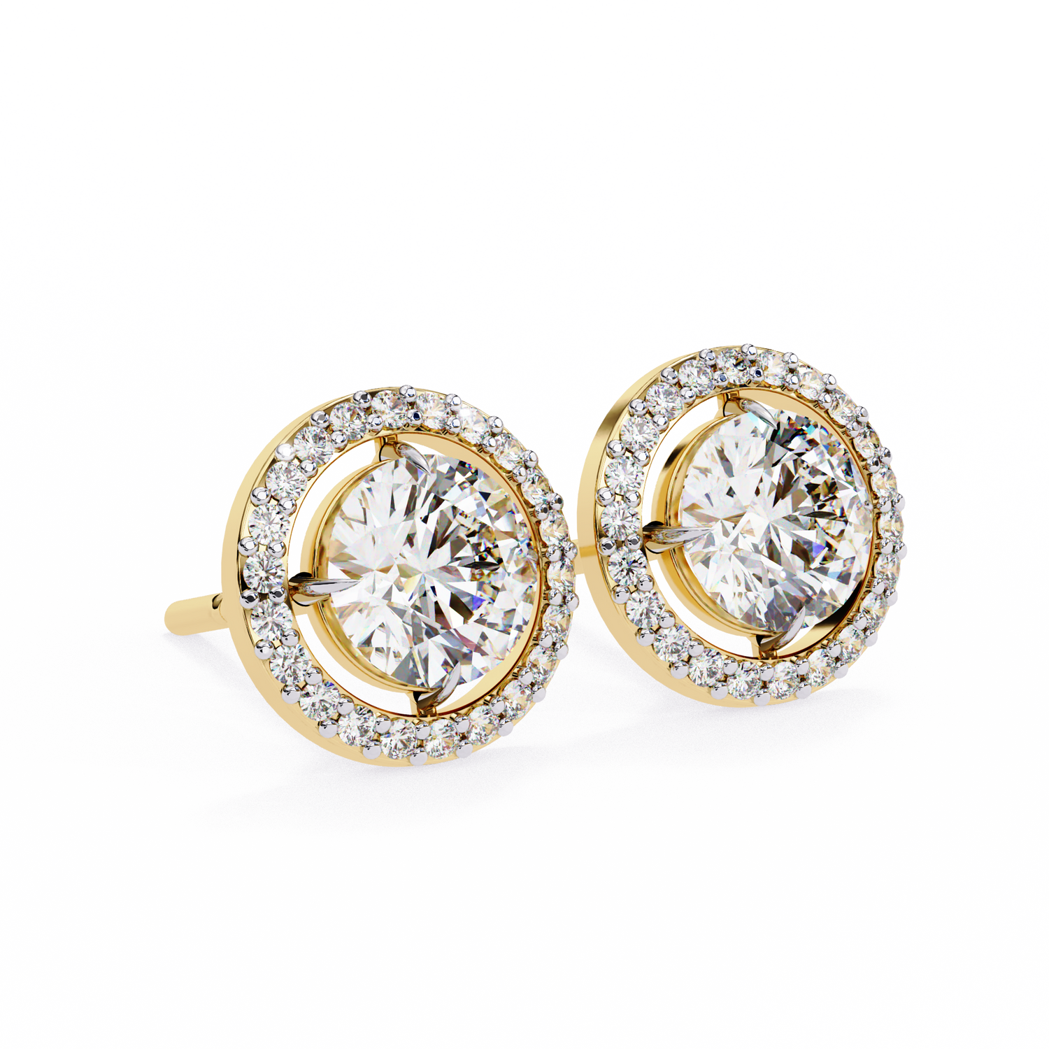 Kenia Solitaire Studs