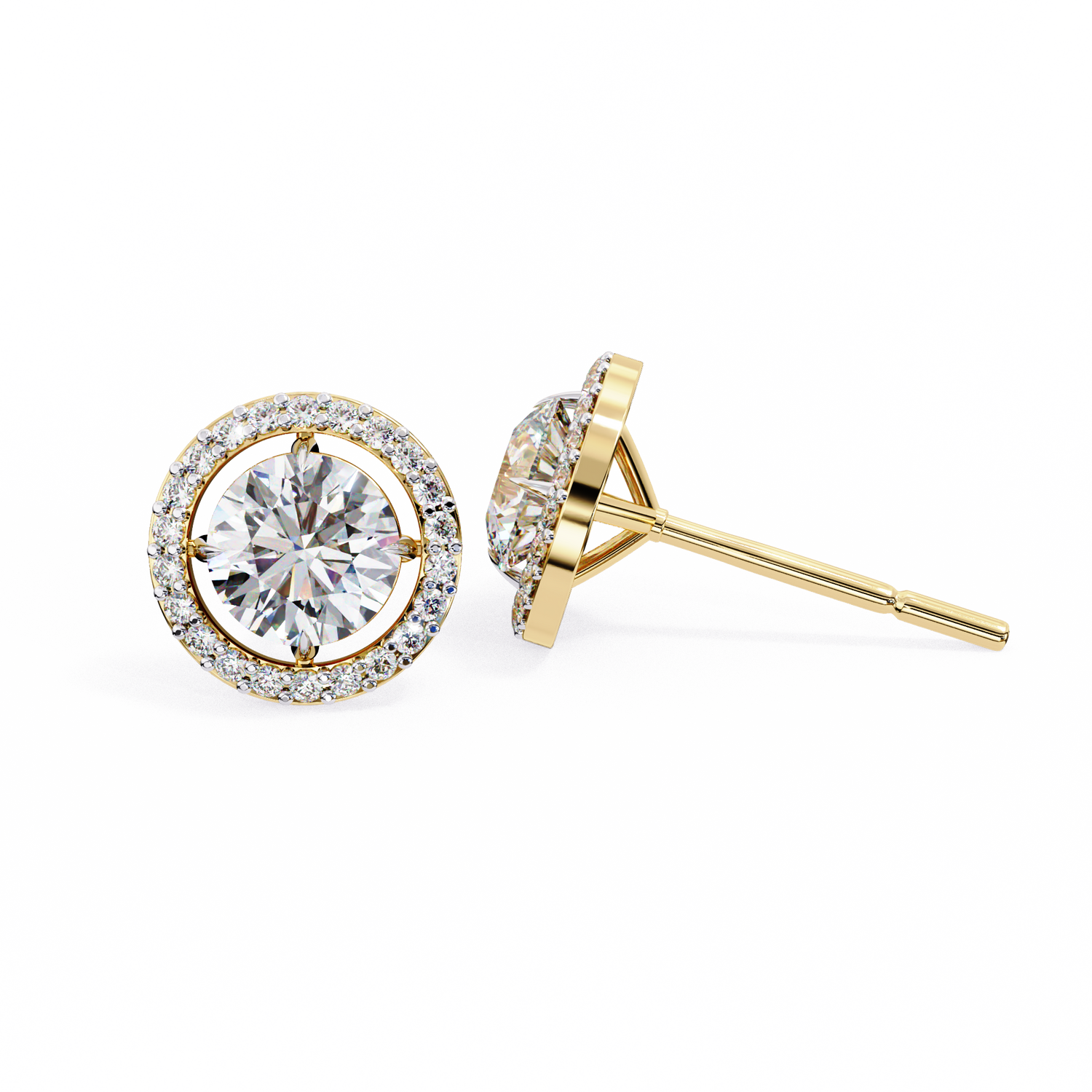 Kenia Solitaire Studs
