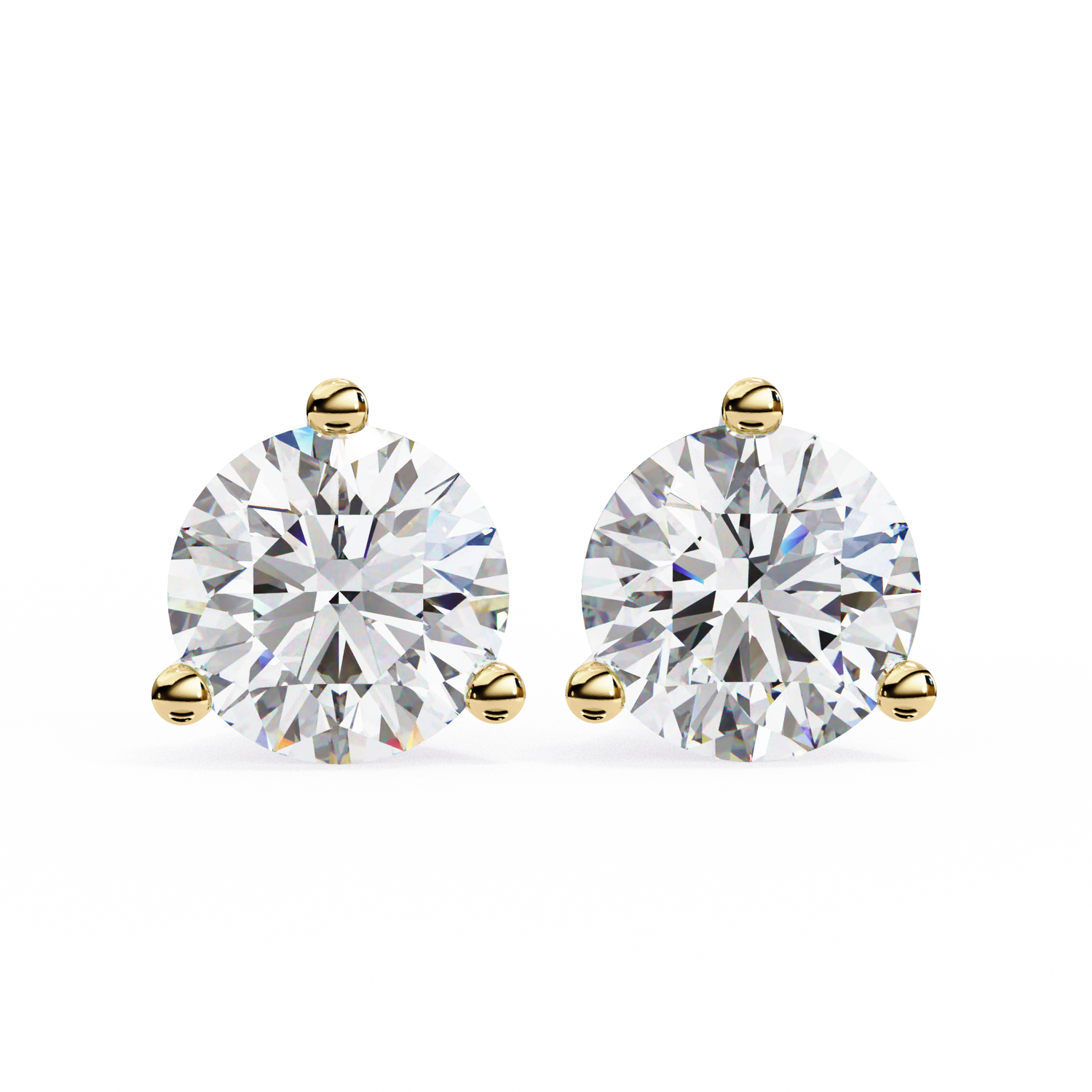 Novah Round Solitaire Earring