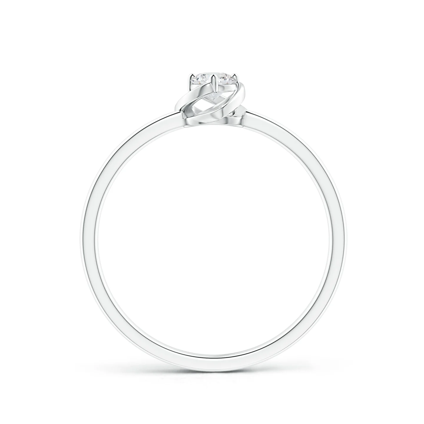 Floral  Solitaire Ring