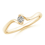 Twisted  Diamond Ring