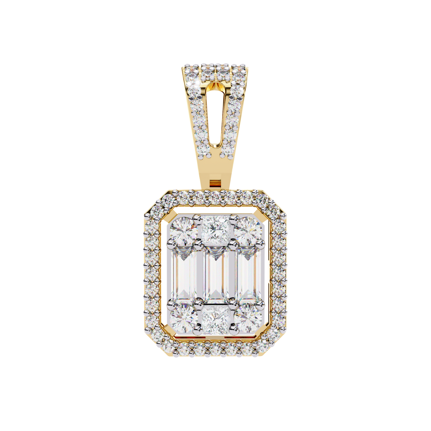 Zariyah Diamond Pendant (Without Chain)