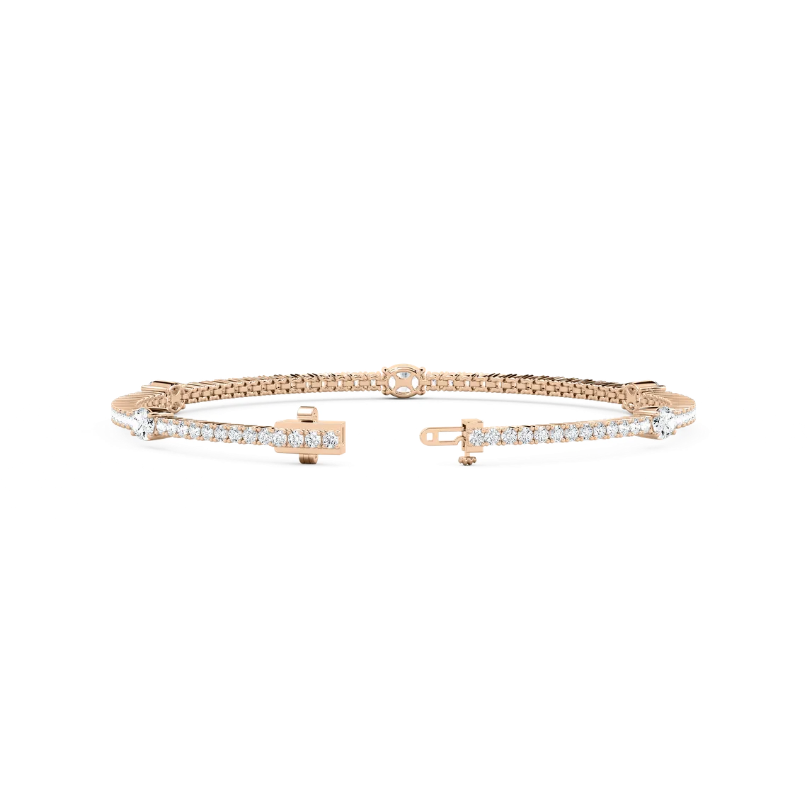 Five Oval Tennis Bracelet