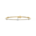 Five Oval Tennis Bracelet