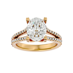 Thalia Solitaire Oval Ring