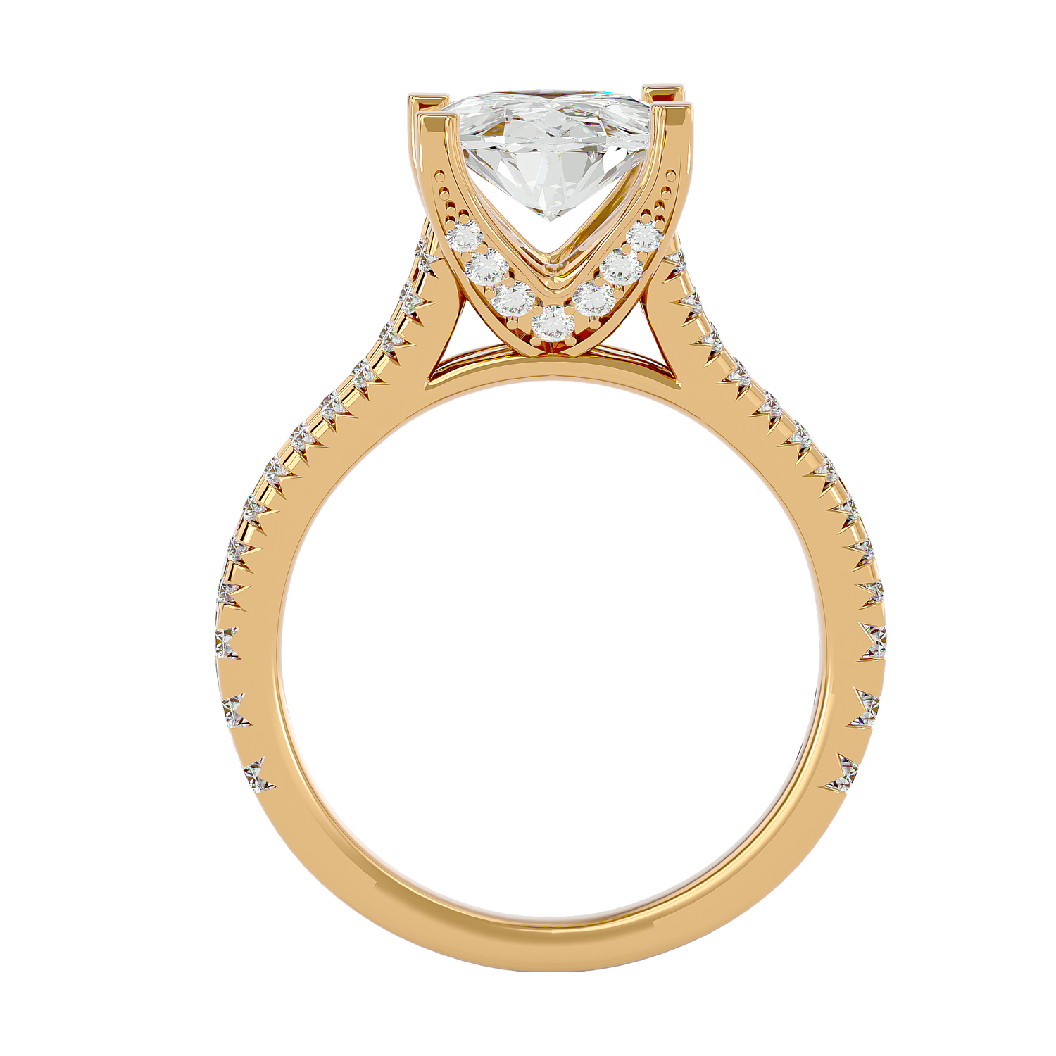 Thalia Solitaire Oval Ring