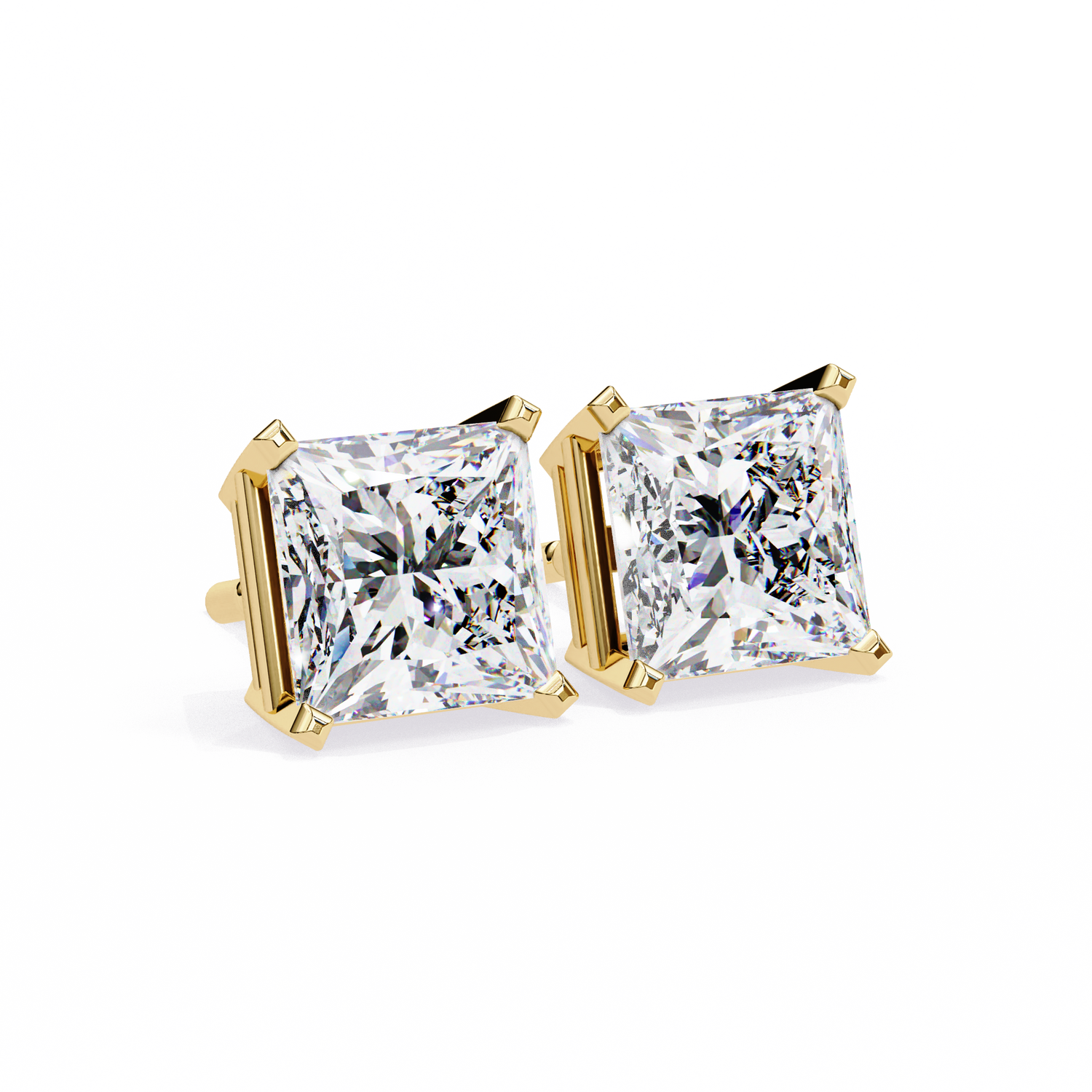 Jana Princess Solitaire Earring