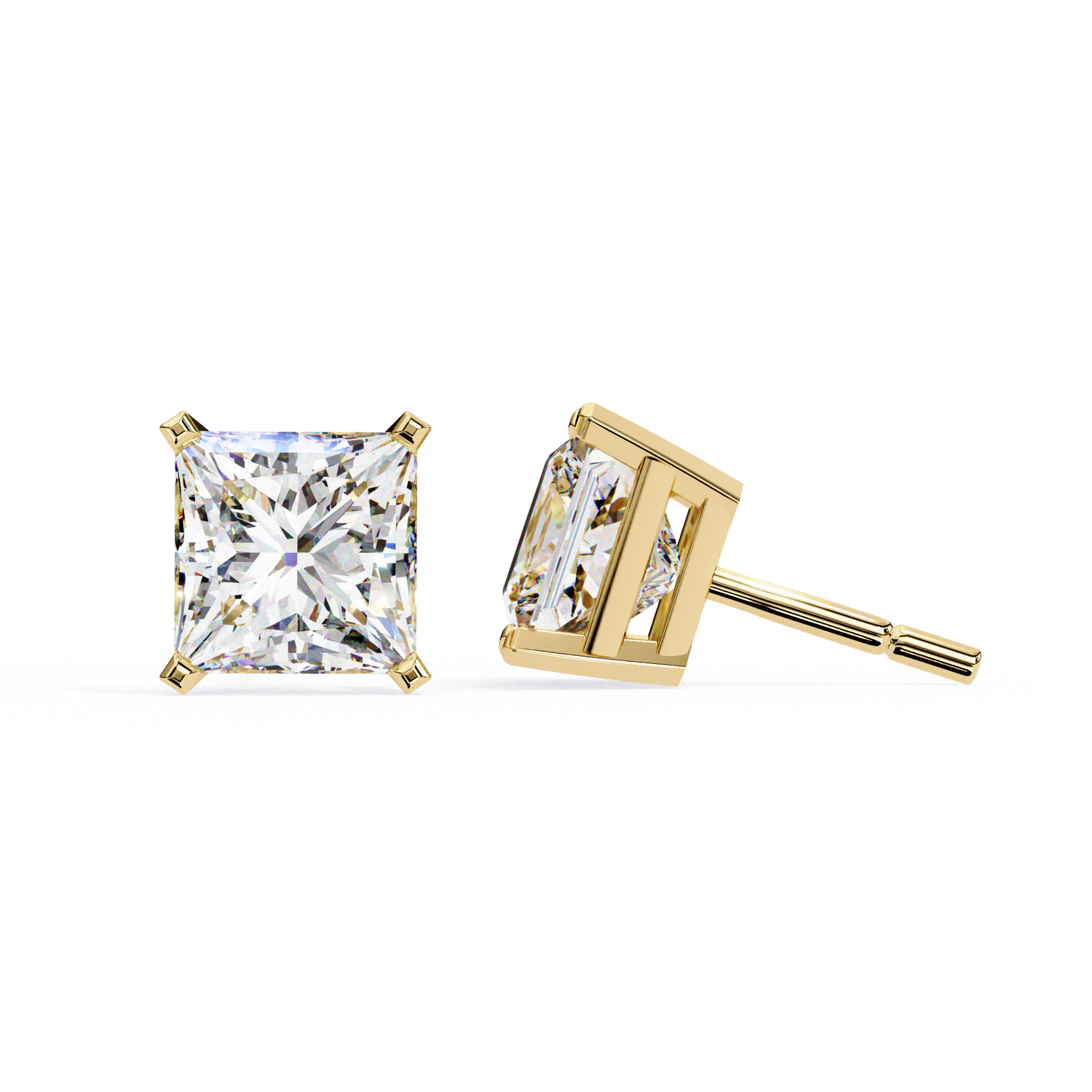 Jana Princess Solitaire Earring