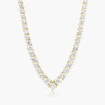 Chevron Diamond Necklace