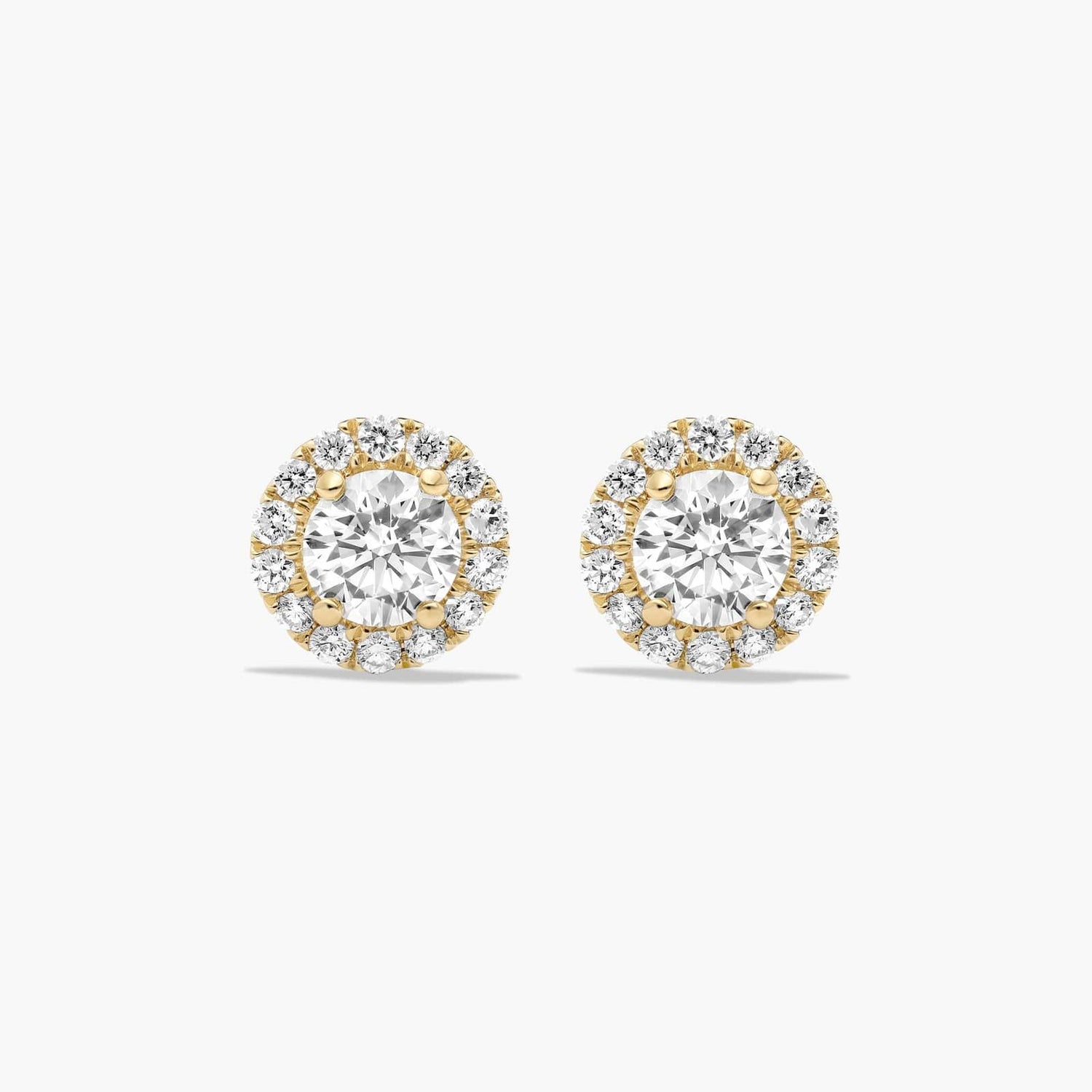 Esmeralda Solitaire Studs