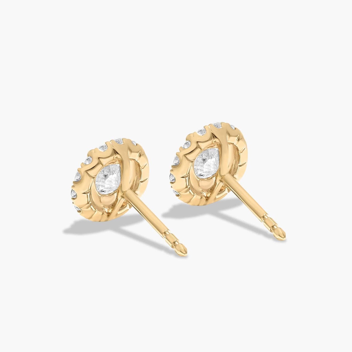 Esmeralda Solitaire Studs
