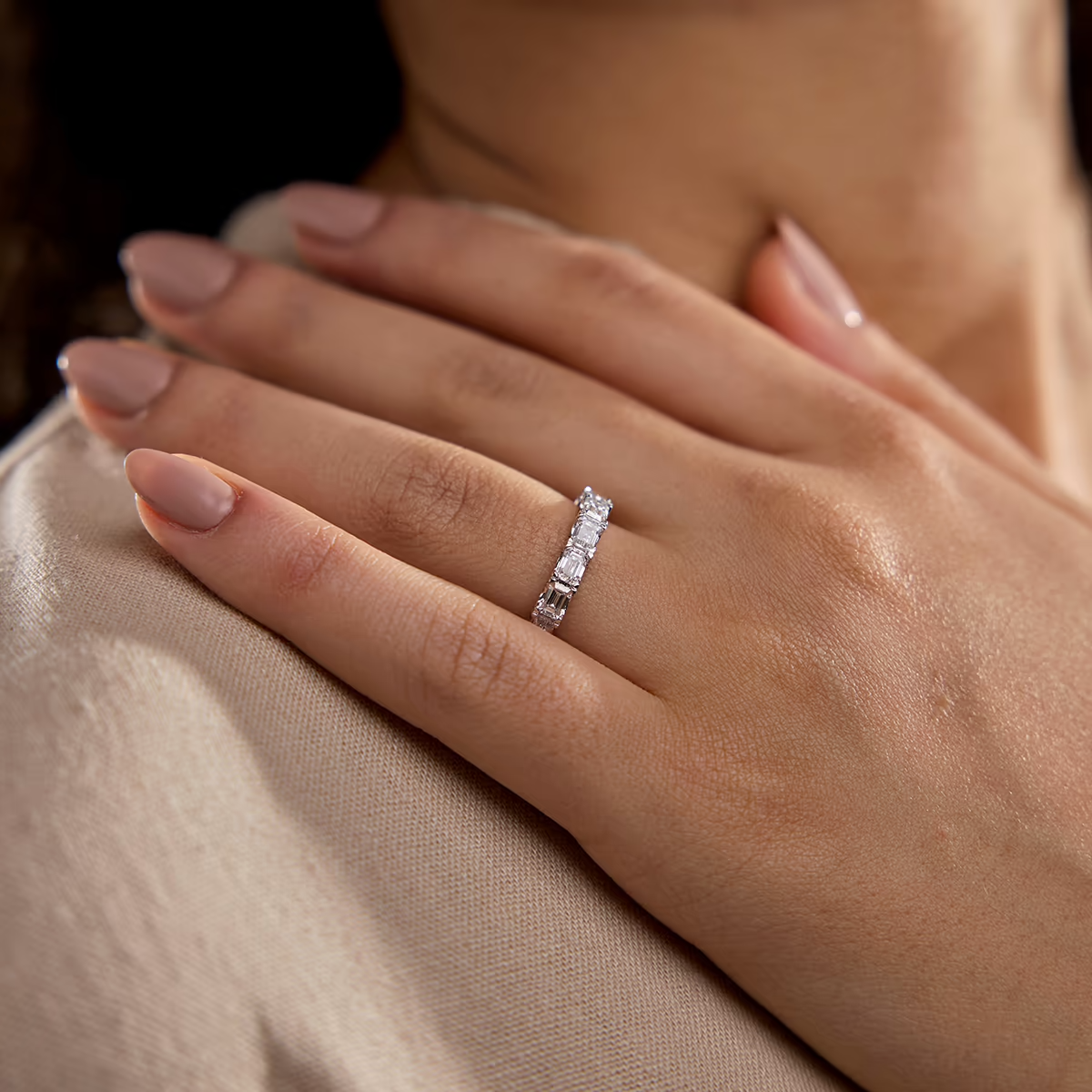 Oaklee Diamond Eternity Band