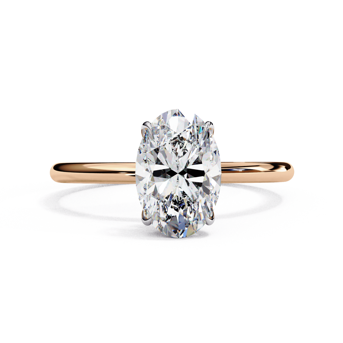 Arely Diamond Ring Ring Evolvd Diamonds 14K 0.5 CT Rose Gold