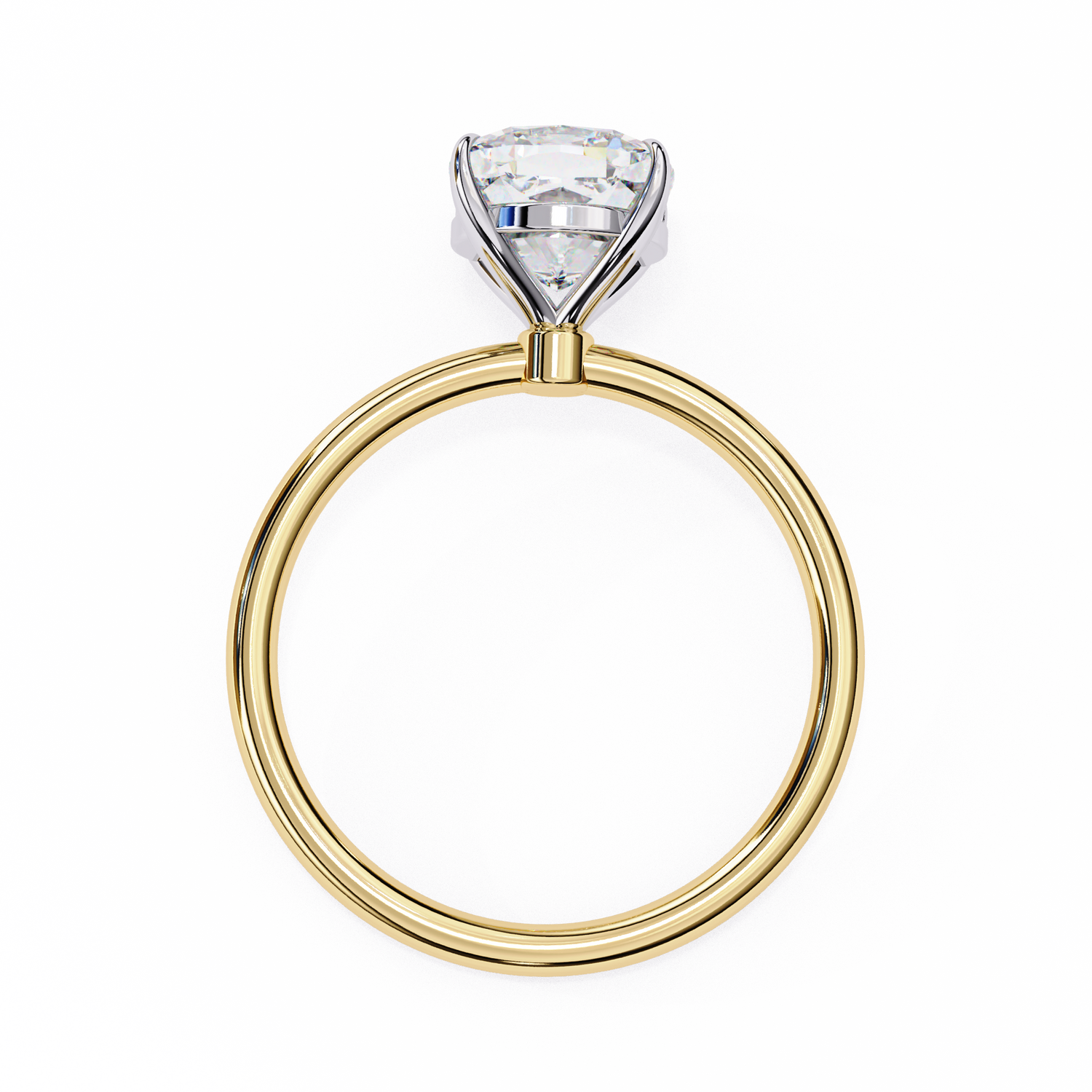 Natasha Cushion Solitaire Ring
