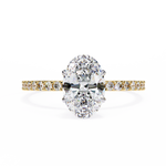 Royal Oval Solitaire Ring