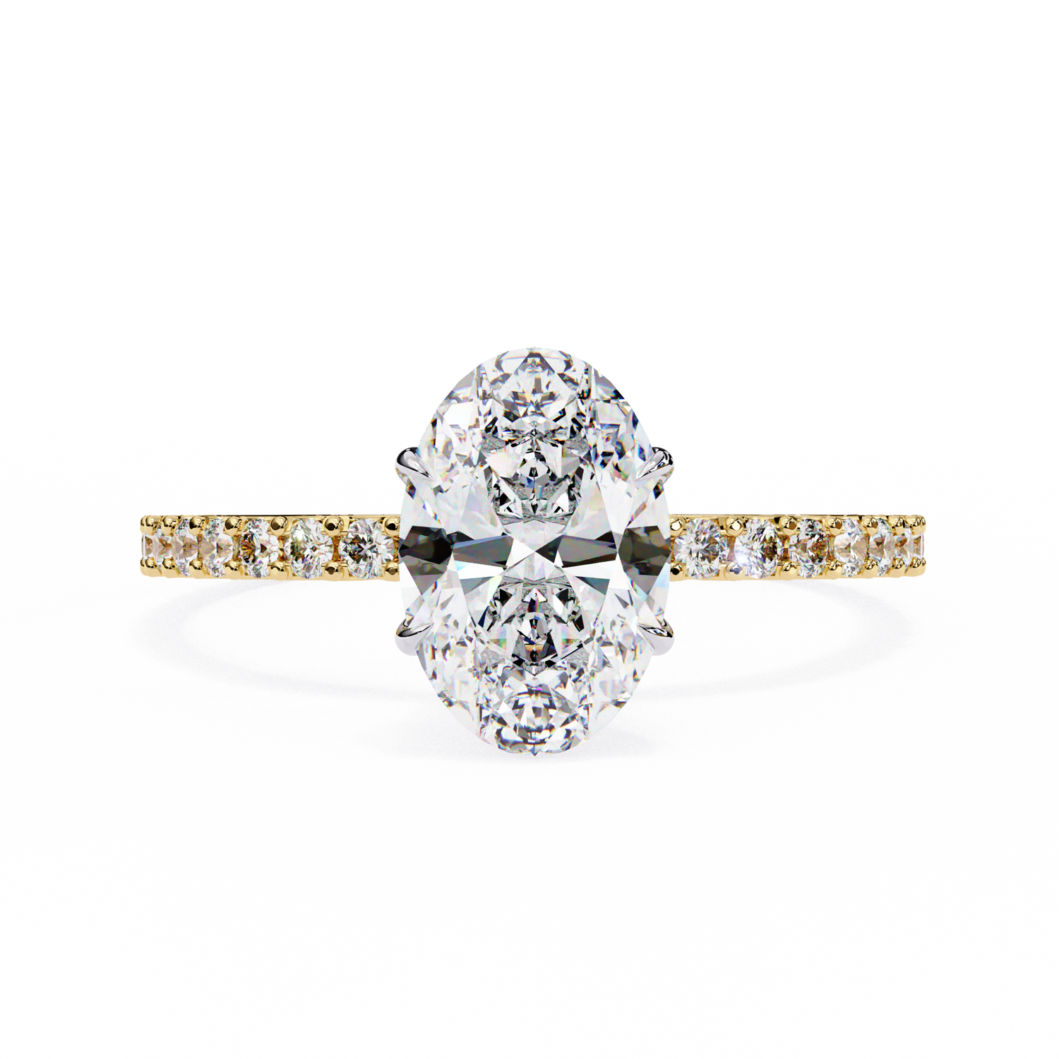 Royal Oval Solitaire Ring