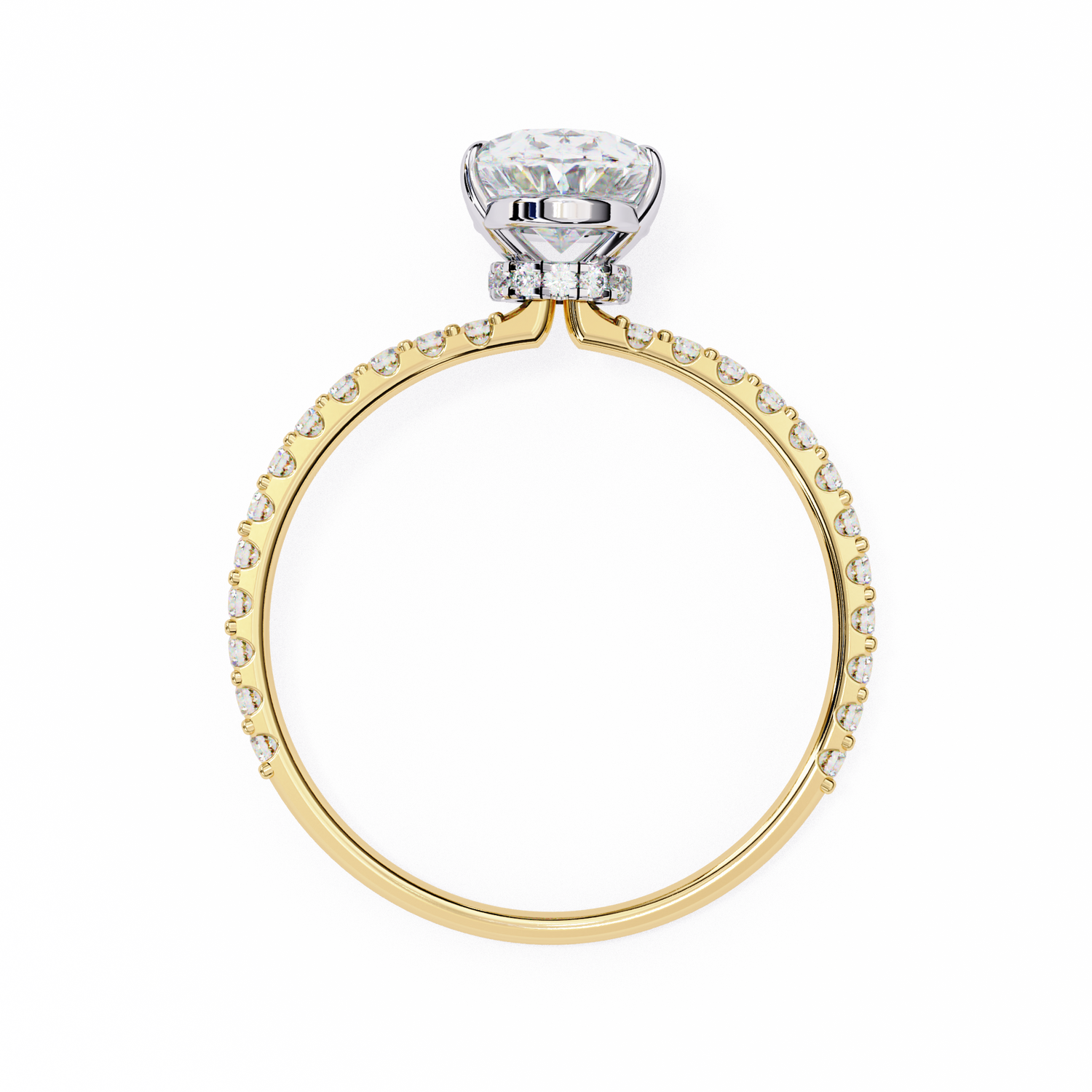 Royal Oval Solitaire Ring