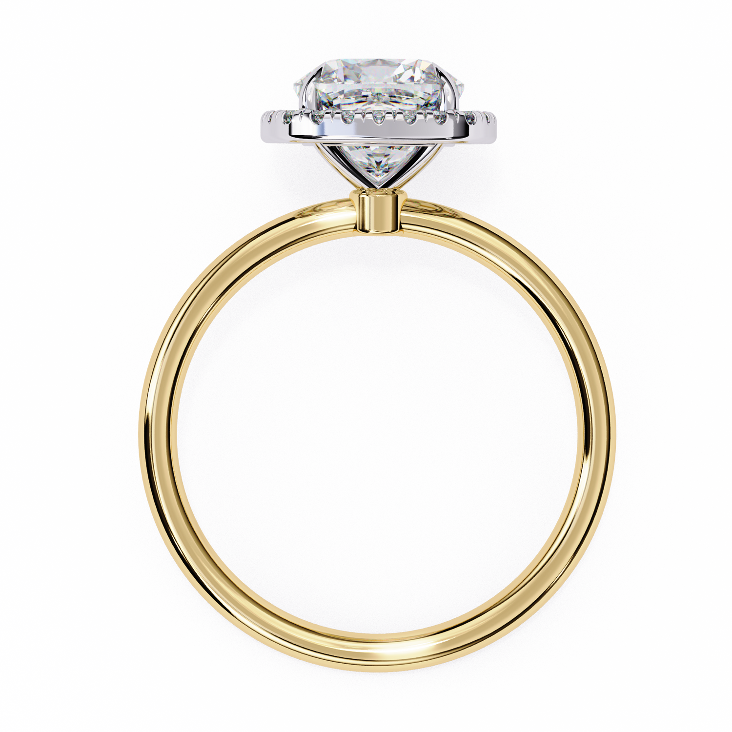 Dani Cushion Solitaire Ring