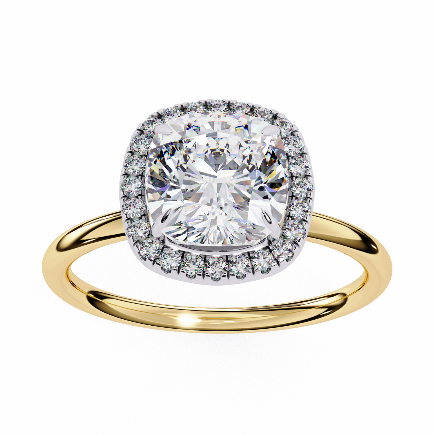 Dani Cushion Solitaire Ring