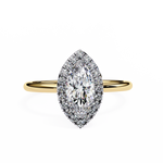 Kamilah Marquise solitaire Ring
