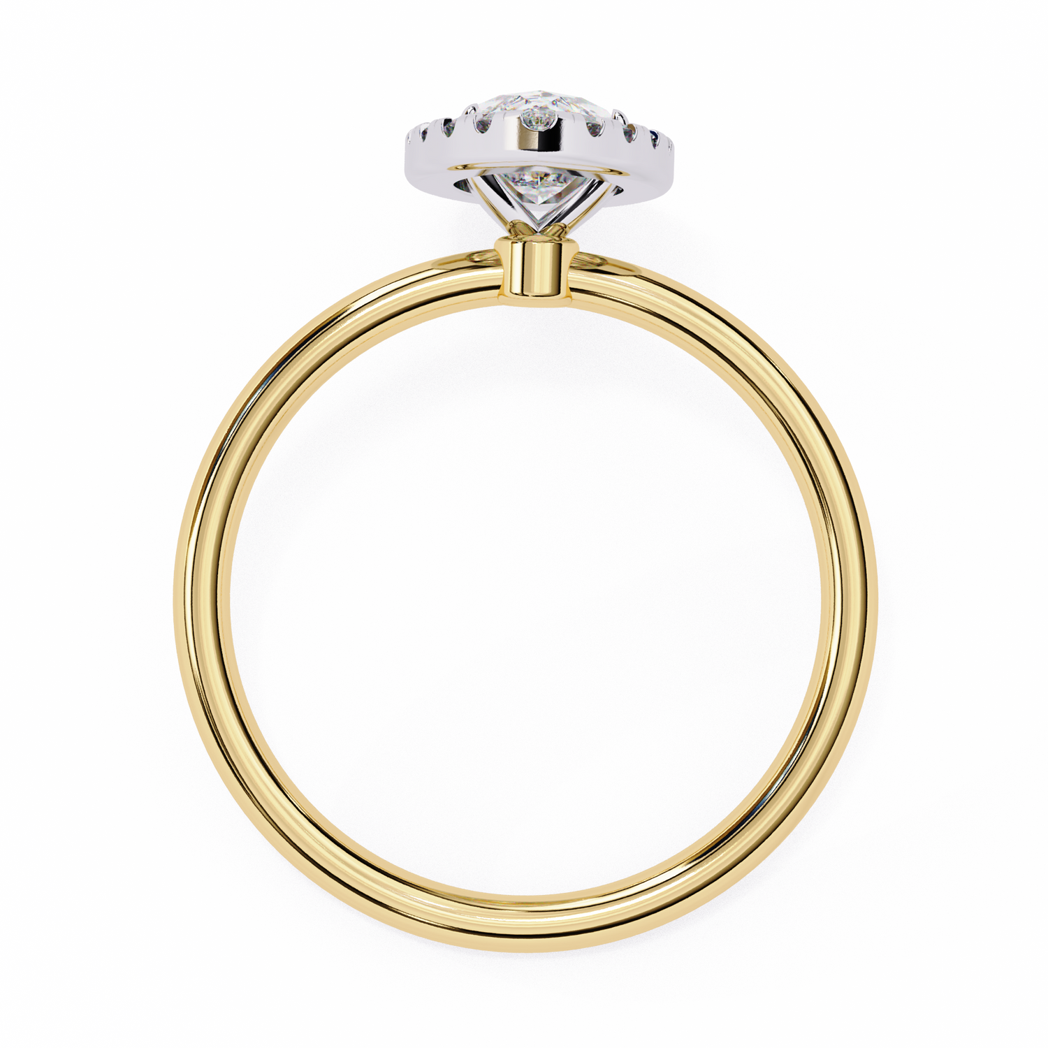 Kamilah Marquise solitaire Ring
