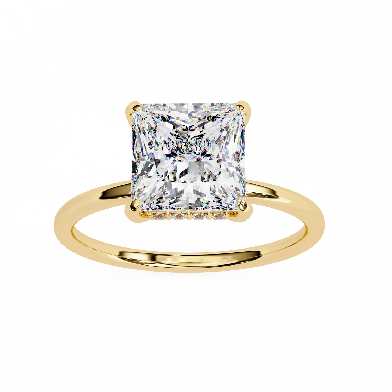 Amiya Princess Solitaire Ring