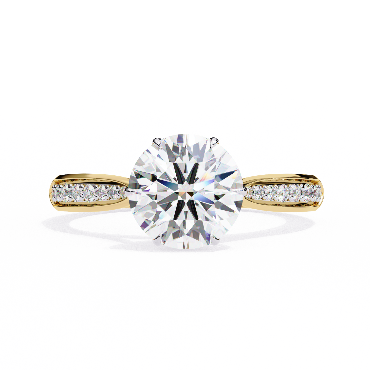 Kataleya Round Solitaire Ring