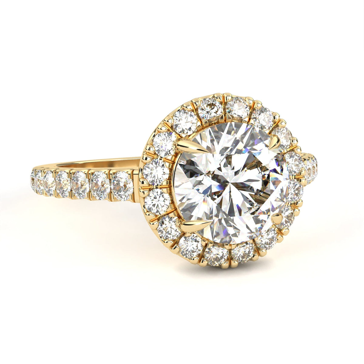 Heavenly Diamond Ring Ring Evolvd Diamonds