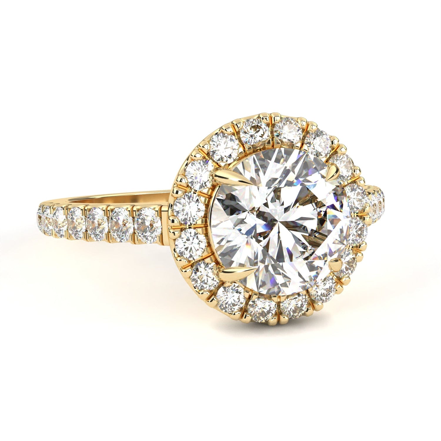Heavenly Diamond Ring Ring Evolvd Diamonds