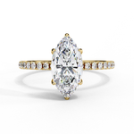 Kaelyn Marquise Solitaire Ring