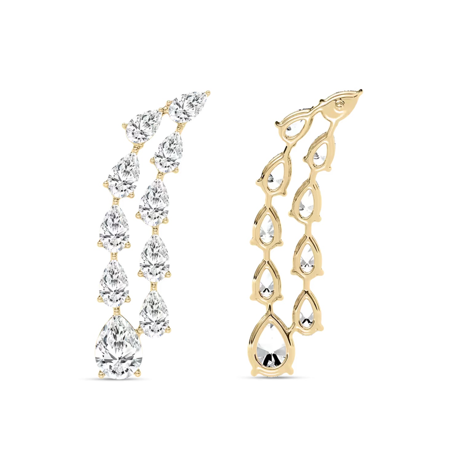 Iris Diamond Danglers