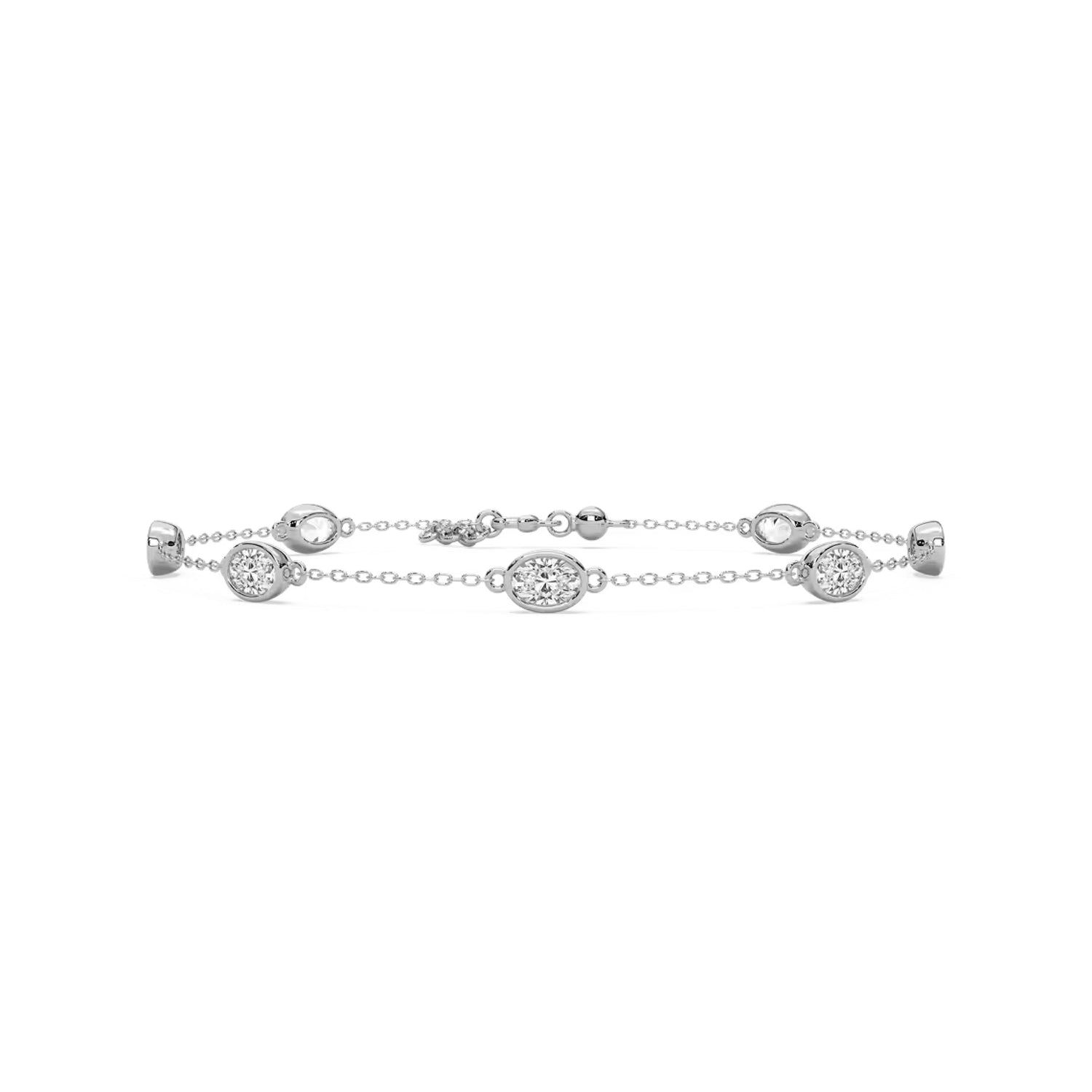 Oval Tennis Bracelet