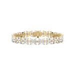 Marquise Floral  Diamond Bracelet