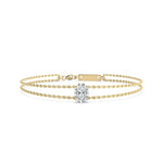 Oval Solitaire Chain Bracelet