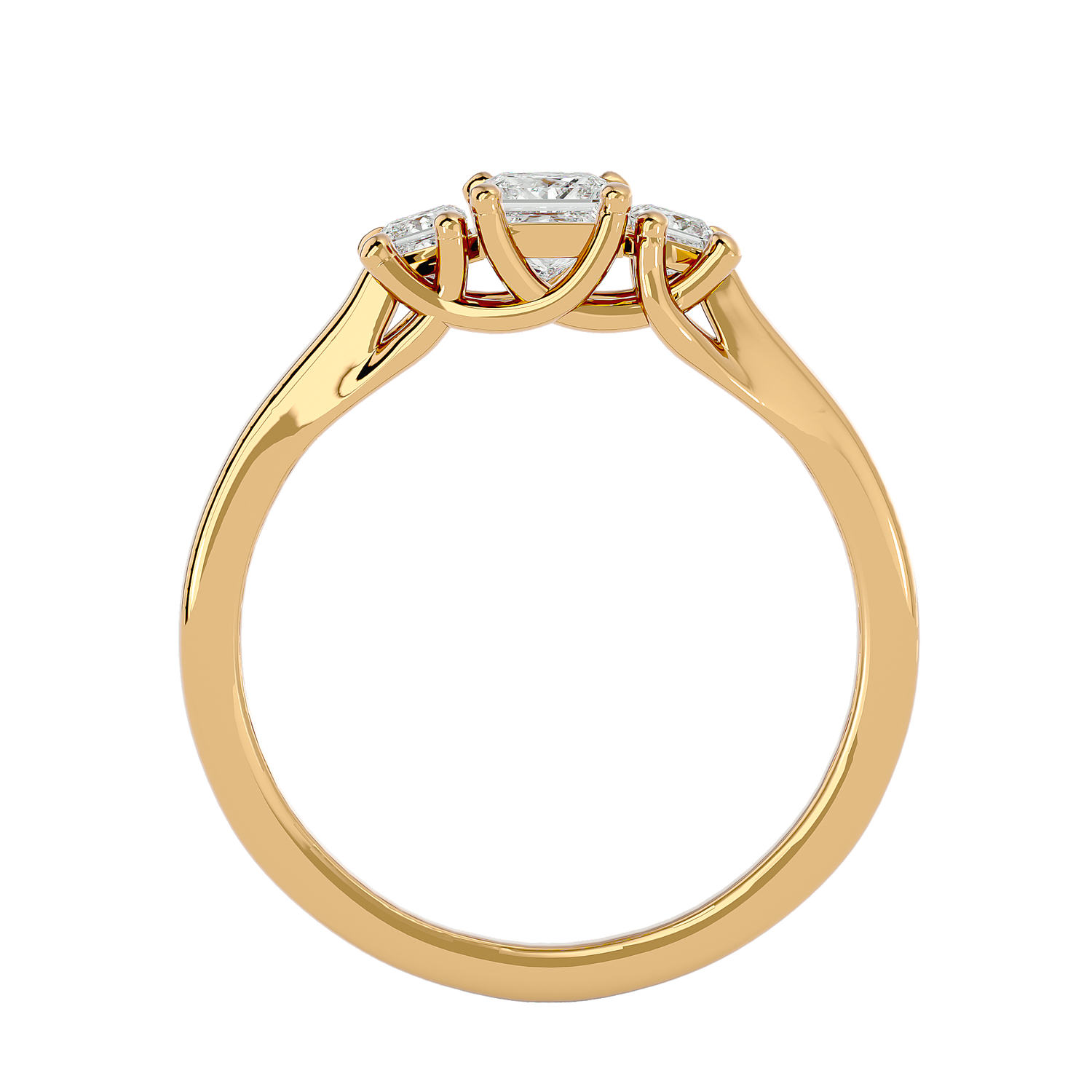 Jayde Three Stone Ring