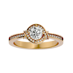 Amia Round Solitaire Ring