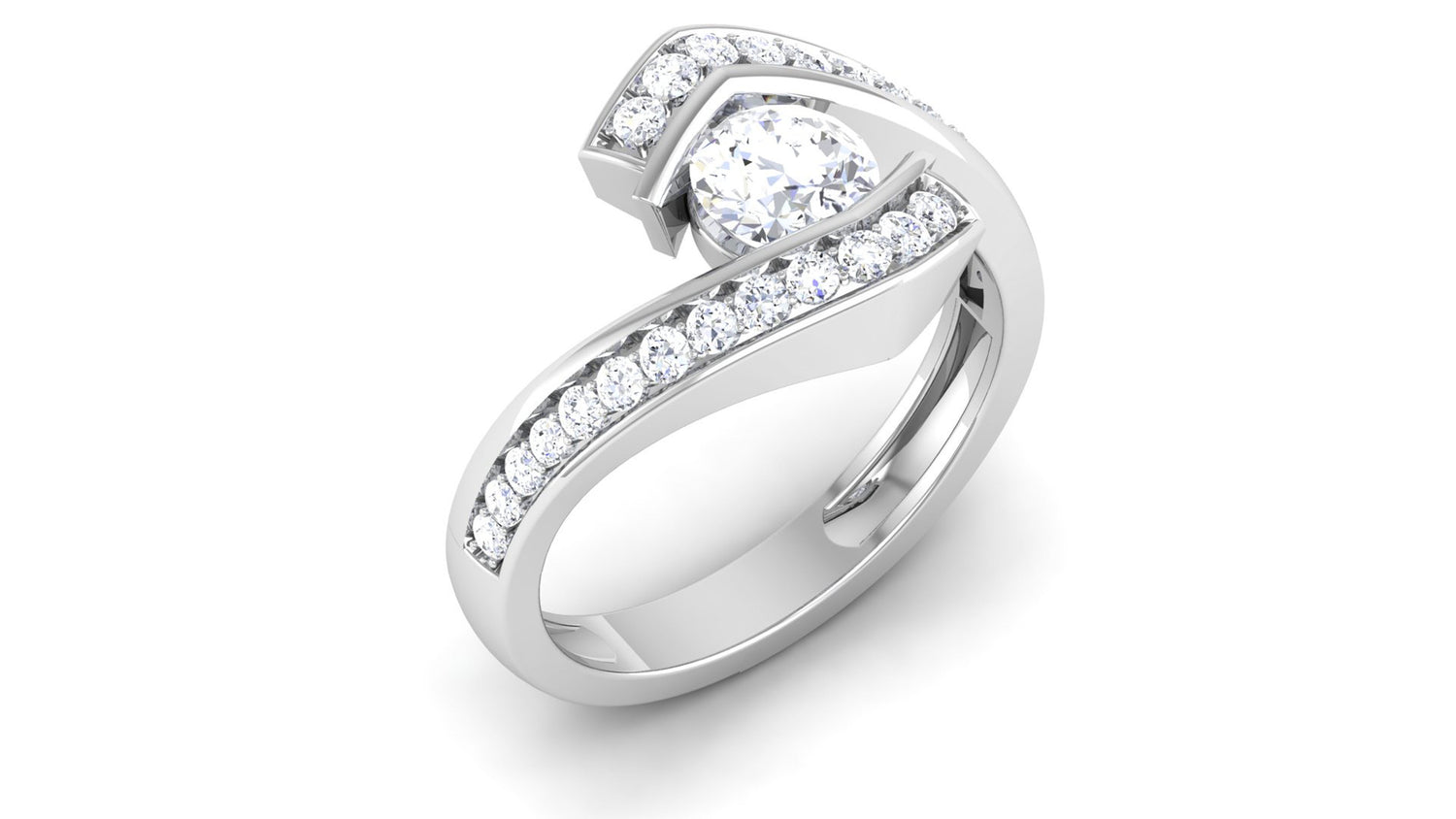 Aliana Round Solitaire Ring