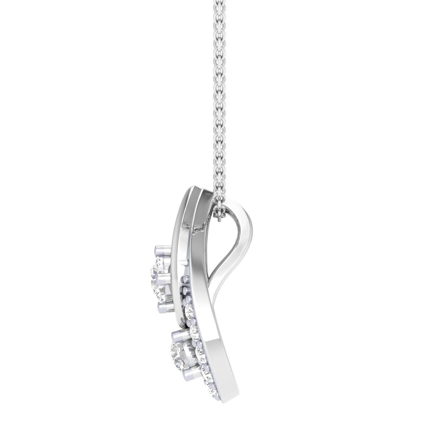 Hadlee Diamond Pendant (Without Chain)