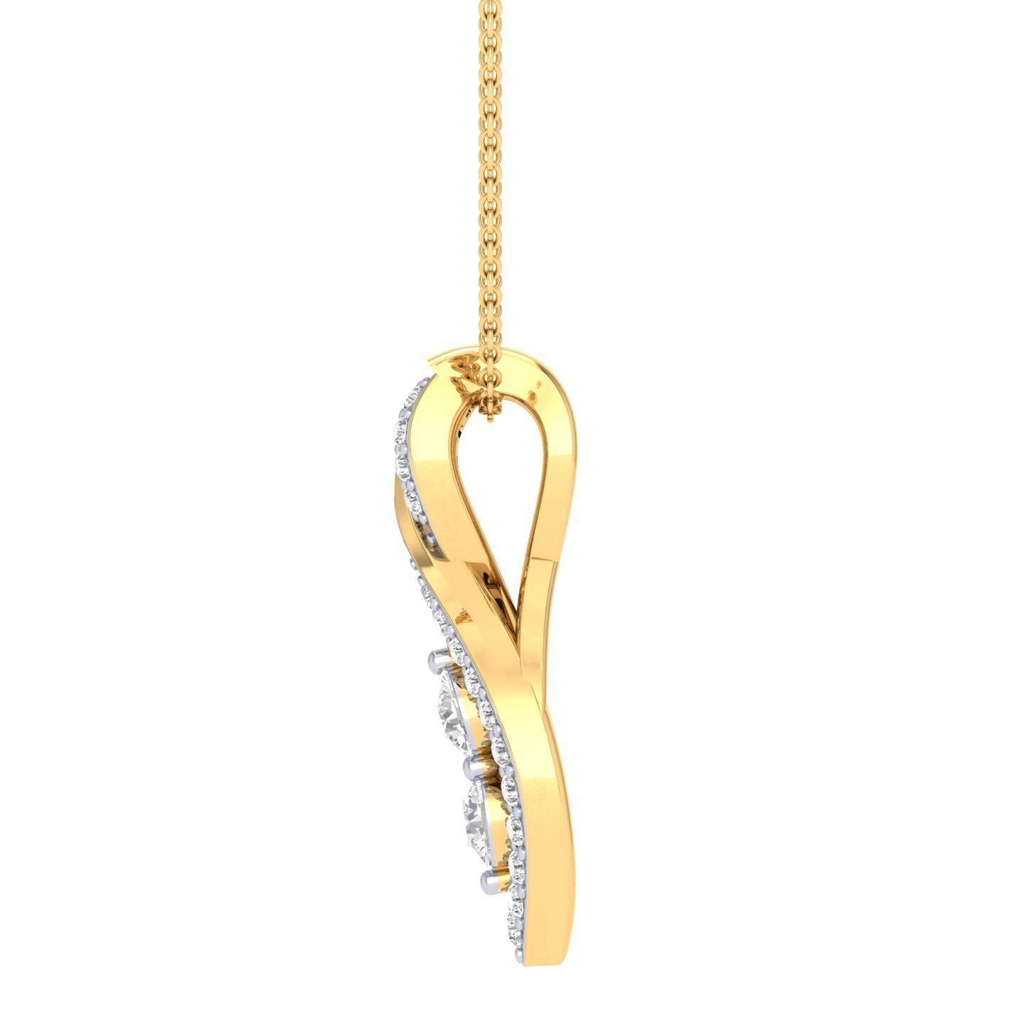 Avalyn Diamond  Pendant (Without Chain)