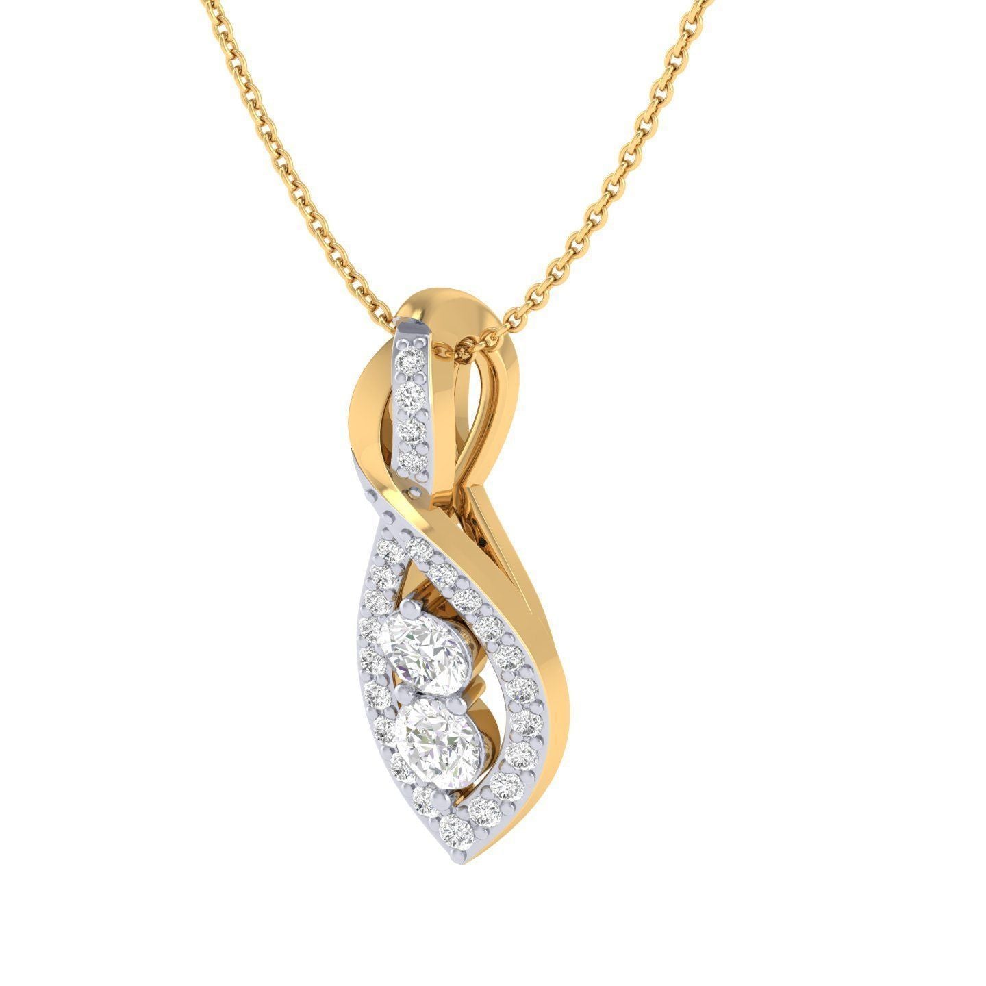 Avalyn Diamond  Pendant (Without Chain)